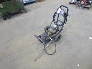 2-Wheel Pressure Washer w/ Baldor Motor, 115/230V, 13.4/6.7A, 1725 RPM *Note: Working Condition Unknown* (Row 4)