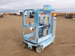 2010 Genie GRC-12 Runabout Lift c/w 8.3 HP, 6.2 KW, 24VDC, Built In Battery Charger, Showing 39 Hrs, SN GRC10-239 *Note: Needs Batteries As Per Consignor*