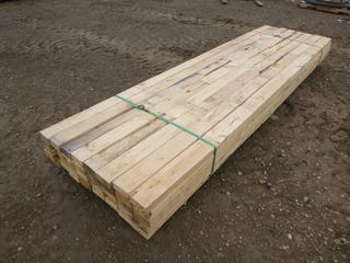 2 In. x 4 In. x 105 In. (Finger Jointed) Lumber, 40 Pcs Per Stack (West Fence)