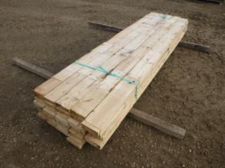 2 In. x 6 In. x 105 In. (Finger Jointed) Lumber, 40 Pcs Per Stack (West Fence)