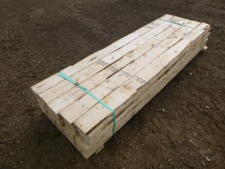 2 In. x 6 In. x 93 In. (Finger Jointed) Lumber, 40 Pcs Per Stack (West Fence)