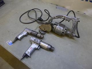 Stanley Unisheer Cuts Up to 18 GA, Jet Pneumatic Drill and Mac Pneumatic Tool *Note: Parts Missing* (E-2)