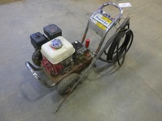 Power Jet Gas Powered Pressure Washer w/ Honda GX200 Motor (L-1-3)