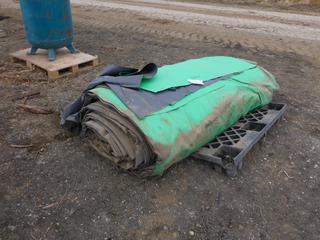 Pond Liner, Length Unknown **Located Offsite at 21220-107 Avenue NW, Edmonton, For More Information Contact Richard at 780-222-8309**