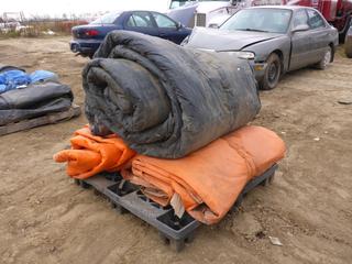 Qty Of (3) Assorted Size Insulated Tarps **Located Offsite at 21220-107 Avenue NW, Edmonton, For More Information Contact Richard at 780-222-8309**