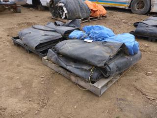 Qty Of Assorted Size Tarps **Located Offsite at 21220-107 Avenue NW, Edmonton, For More Information Contact Richard at 780-222-8309**