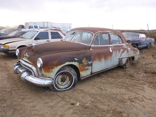 1948 Oldsmobile 88 Futuramic 4-Door Sedan *Note: Running Condition Unknown* **Located Offsite at 21220-107 Avenue NW, Edmonton, For More Information Contact Richard at 780-222-8309**