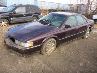 1995 Cadillac Seville STS 4-Door Sedan C/w 4.6L, V8, A/T. VIN 1G6KY5297SU806717 *Note: Damaged, Running Condition Unknown* **Located Offsite at 21220-107 Avenue NW, Edmonton, For More Information Contact Richard at 780-222-8309**