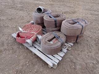 Qty of Discharge Hose Includes (7) 4 In. Hoses, (1) 3 In. Hose