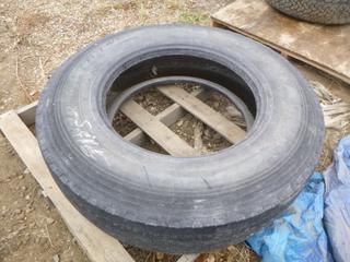 (1) Yokohama 103ZR 295/75R22.5 Tire