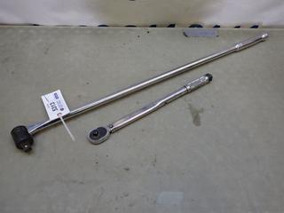 (1) 3/4 In. Power Handle, (1) 1/2 In. Torque Wrench (E2)