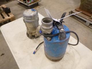 (2) 2 In. Submersible Pumps *Note: No Cords, Running Condition Unknown* (Y13)