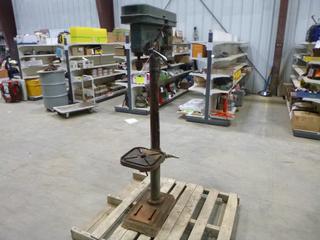 Jet DP-1416-FPM Heavy Duty Drill Press c/w 230/115 Volts, 3 HP, 1 Phase, SN 500100 *Note: Works As Per Consignor* (NEC)