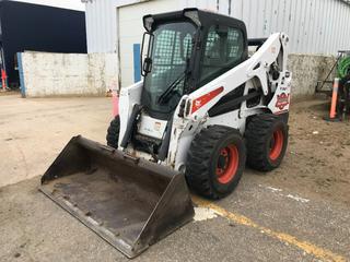 2014 Bobcat Model S650 Skid Steer C/w Aux Hyd, Approx. 60in Bucket And 12-16.5 NHS Tires. Showing 2,817hrs, SN: S1ML11532 *Note: Buyer Responsible For Loadout* **LOCATED OFFSITE @ Fort McMurray Airport, 547 Snow Eagle Drive, Fort McMurray, AB Call Chris For Info @ 587-340-9961**