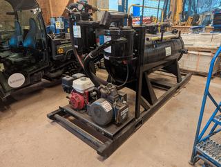 Unused Wallenstein Vacuum Pump System, Model: 302 HVOA, S/N: 30203162635 *Note: Buyer Responsible For Loadout* **LOCATED OFFSITE @ Fort McMurray Airport, 547 Snow Eagle Drive, Fort McMurray, AB Call Chris For Info @ 587-340-9961**