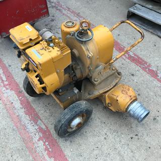Monarch Pump W/ 3hp Briggs & Stratton Motor *Note: Buyer Responsible For Loadout* **LOCATED OFFSITE @ Fort McMurray Airport, 547 Snow Eagle Drive, Fort McMurray, AB Call Chris For Info @ 587-340-9961**