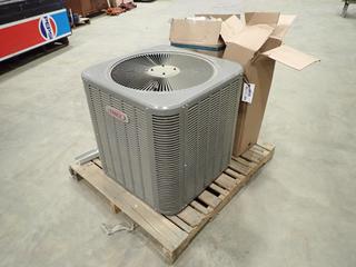 Lennox 13ACXN042-230-18 AC Unit c/w 208/230 Volts, 1/4 HP, 1 Phase, Extra Assorted Vents, Screens, Insulation, SN 1915G15522 (V13)