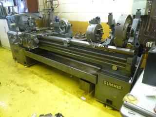 Summit Machine, Gap Bed Lathe, Model 19-4x80, w/ Accessories, SN 3806 *Note: Buyer Responsible For Loadout, Item Cannot Be Removed Until 12PM Tuesday November 15th Unless Mutually Agreed Upon*