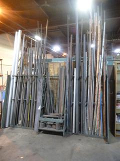 Misc. Metal Pipes and Solid Rods, Mixture Of Stainless Steel, Chrome and Steel, Up To 20 Ft. Long