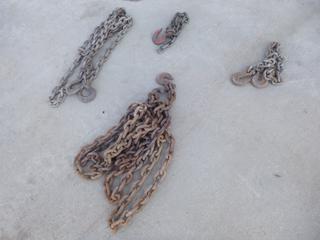 Chain (2) 1/2in., 4ft. To 25ft., (2) 7/8in., 4ft. To 15ft.