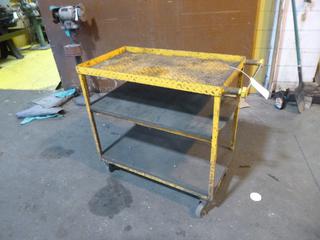 Metal Rolling Cart, Approx. 36 In. X 20 In.