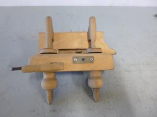 Wood Edger/Planer W/ Clamp, Approx. 10in.