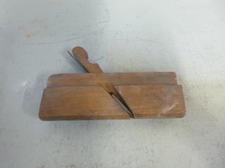 Wooden Hand Router/Plane, Approx. 9.5in. X 2in.