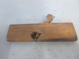 Wooden Hand Router/Plane, Approx. 10.5in. X 1in.