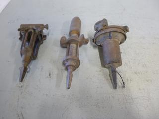 (3) Antique Drill Chucks