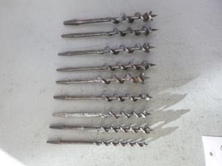 Wood Drill Bits From Approx 1/4in. To 1in.