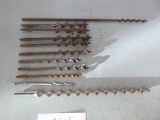 Wood Drill Bits From Approx 1/4in. To 3/4in.