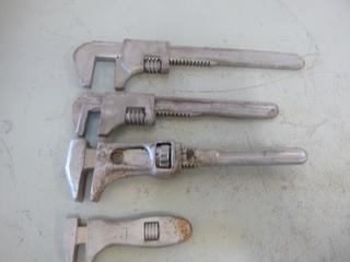 Various Size Monkey Wrenches