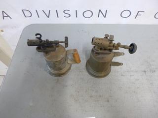 (2) Kerosene Torches, One Missing Handle