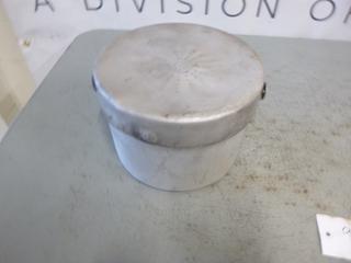 Pail W/ Lid, Approx 9in.