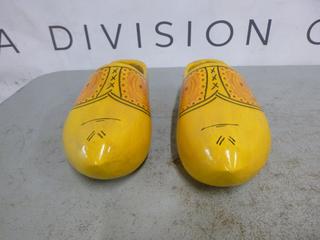 Pair Of Wooden Clogs