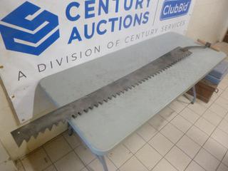 Antique Ice Saw, Blade Approx. 66 In.