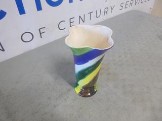 Ceramic Vase, Approx 10in. High