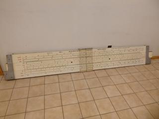 1947 Keuffel & Esser Co. Slide Ruler, Approx. 100 In. Long