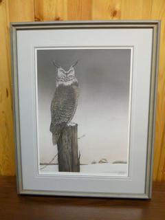 Silent Sentinel, Artist: Alex Halliburton, Medium: Limited Edition Print AP, 25in. X 32in., Appraised @ $100