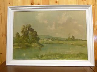 River's Bend, Artist: Lobau, Medium: Canvas Print, 45 In. X 32 In.