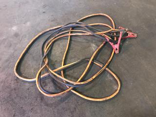 Medium Duty Booster Cables, Approx. 25 Ft., *Note: Slight Damage*