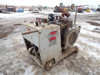 Magnum PS-6585-26 Asphalt/Concrete Saw c/w Gas Powered, Showing 1,622 Hrs, SN 0225910527 *Note: No Battery*