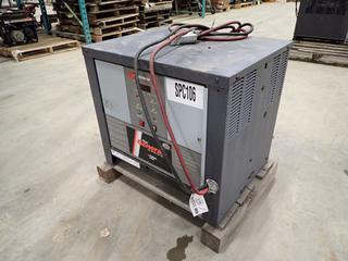 Yuasa General 2000 Plus TGN-12-775 Forklift Charger, c/w 480/550/600 AC Volts, 6/5/5 AC Amps, 3 Phase, 24 DC Volts, L-A Battery Type, SN VI49538 (P-3-1)