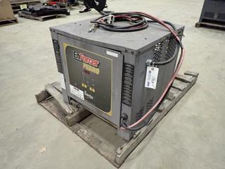 Enersys EF3-12-550 Forklift Charger, c/w 480/550/600 AC Volts, 5/5/4 AC Amp, 3 Phase, 24 DC V, L-A Battery Type, SN IJ69647  (P-3-1)