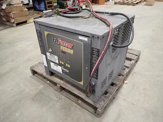 Enersys EF3-12-550 Forklift Charger, c/w 480/550/600 AC V, 5/5/4 AC A, 3 Phase, 24 DC V, L-A Battery Type, SN IJ70711  (P-3-3)