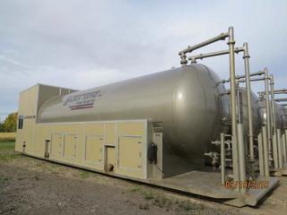 2013 Coral Storage Tank, 125 PSI 60m3, Gas Meter 4 In. Daniels,  **Located Offsite Near Grande Prairie, AB, For More Information Contact Keith at 403-512-2504**