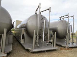 2018 Coral Storage Tank, 125 PSI 60m3, Gas Meter 4 In. Daniels, SN 4645-01, A# 681000 **Located Offsite Near Grande Prairie, AB, For More Information Contact Keith at 403-512-2504**