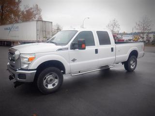 2013 Ford F-350 Super Duty XLT Crew Cab 4WD Pickup c/w 6.7L Powerstroke V8, A/T, Showing 239,611 Kms, VIN 1FT8W3BT6DEA44703 **Located Offsite In Burnaby, BC, Contact Chris For More Info @ 587-340-9961** (PL#0027)