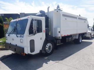 2009 Labrie CCC Crane Carrier Co. Low Entry Garbage Truck c/w 8.3L, 6-Cylinder Diesel, A/T, 4X2, Air Brakes, Showing 20,068 Kms, BC CVIP 06/2023, VIN 1CYCAK3899T049330 **Located Offsite In Burnaby, BC, Contact Chris For More Info @ 587-340-9961**