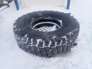 (1) Unused Michelin Snoplus Winter Tire, 385/95R24
*Note: Buyer Responsible For Loadout*
**Located Offsite at 21220-107 Avenue NW, Edmonton, For More Information Contact Richard at 780-222-8309**
